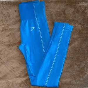 Blue gymshark leggings